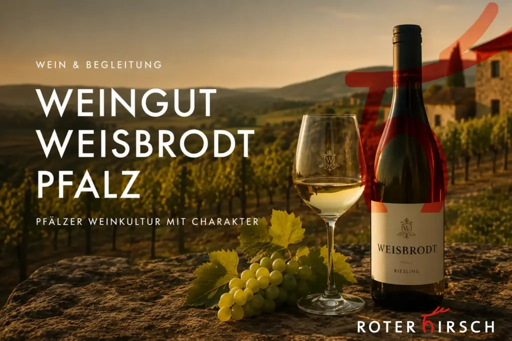 Weingut Weisbrodt aus der Pfalz als Weinpartner des ROTEN HIRSCH in Heusweiler